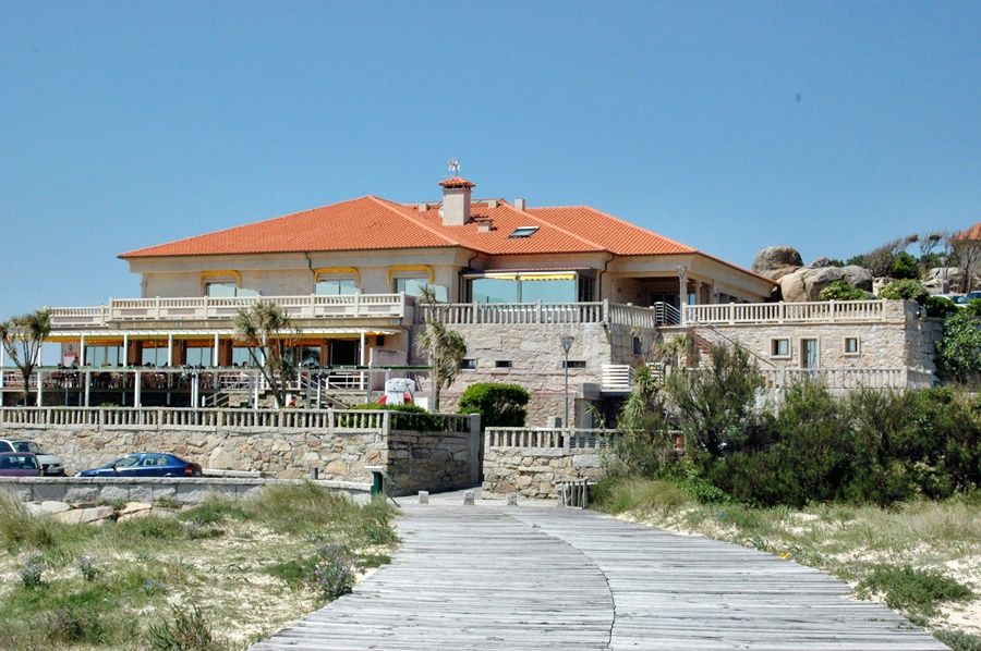 Hotel Samar Playa de la Lanzada Exterior foto
